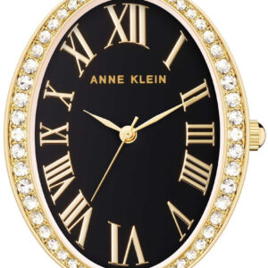 Anne Klein Analogové hodinky Party Animal Oval AK/3900BKGB