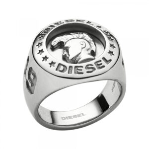 Diesel Moderní ocelový prsten Mohykán DX1231040 62 mm
