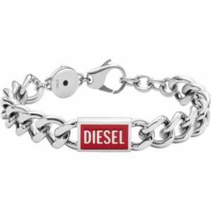 Diesel Výrazný ocelový náramek pro muže DX1371040