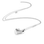 Guess Dlouhý ocelový náhrdelník Fluid Hearts JUBN02306JWRHT/U