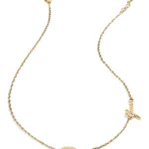 Guess Elegantní pozlacený náhrdelník Solitaire JUBN01459JWYGT/U