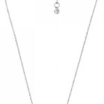 Michael Kors Romantický stříbrný náhrdelník se zirkony MKC1244AN040